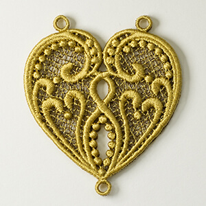 Dramatic Heart Necklace – Video Tutorial & FREE Design by Sonia Showalter