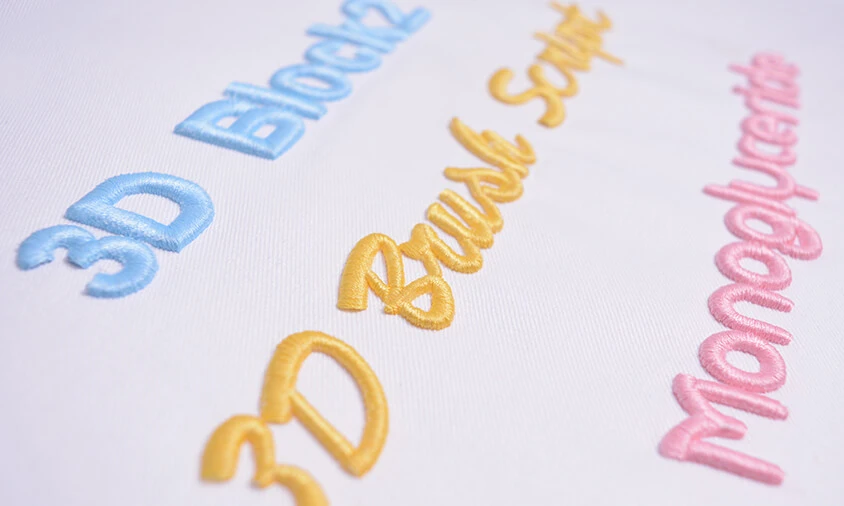 Font Pack #6 – 3D Puffy Foam