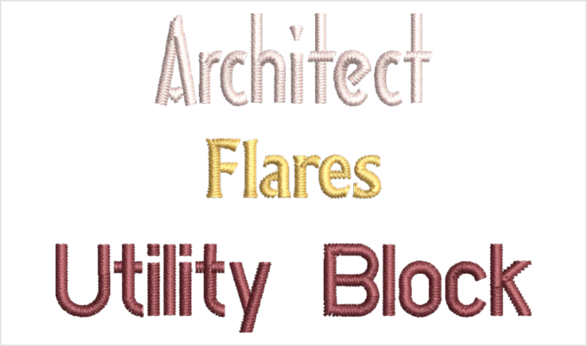 Font Pack #3 - Sans Serif