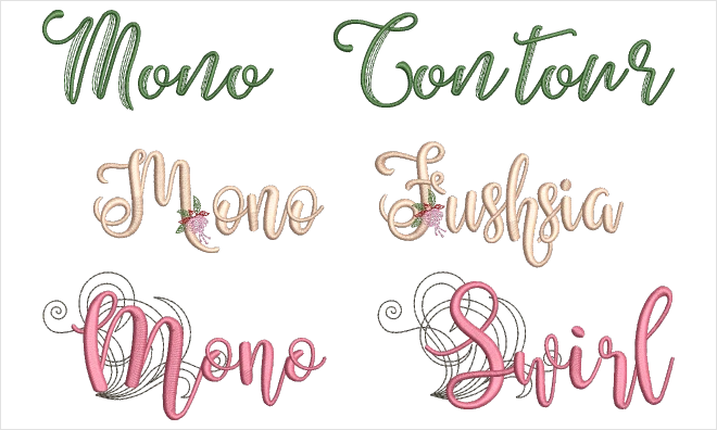 Font Pack #13 - Mono Lines