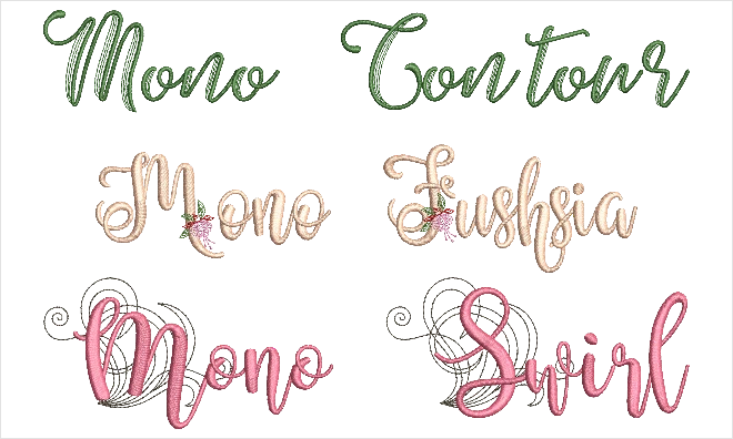 Font Pack #13 - Mono Lines