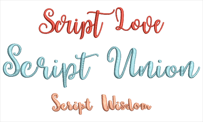 Font Pack #12 - Modern Script